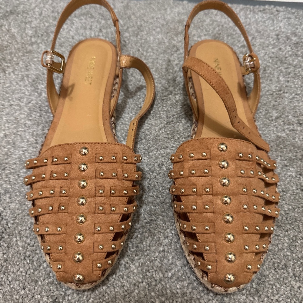 Tan sandals